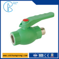 PPR Pipe Supplier Ball Valve with Brass Ball Fitting